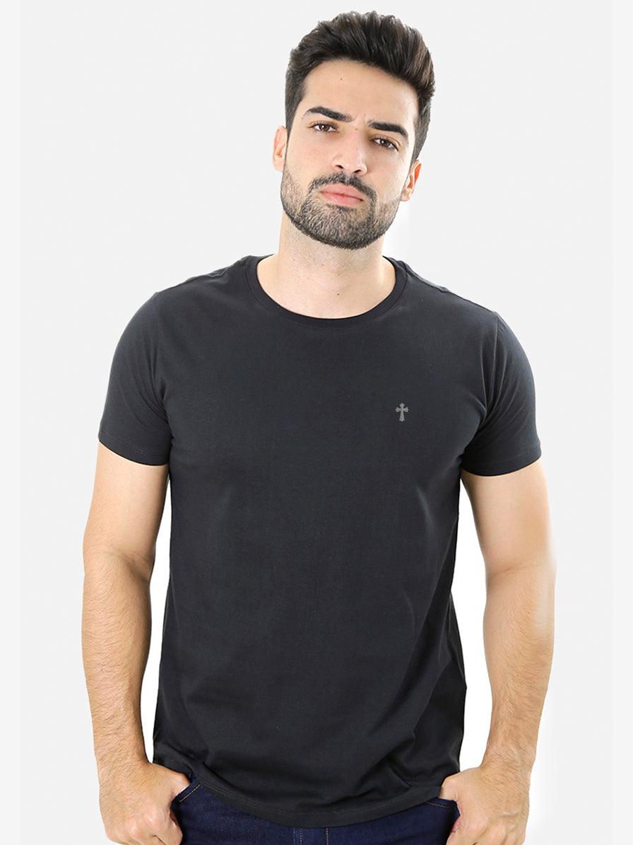 Camiseta Básica Gola Redonda